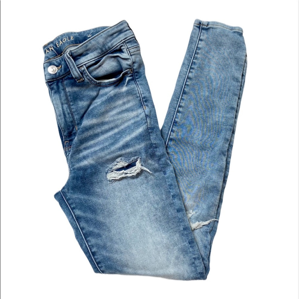 AE Super Hi-Rise Jeggings Next Level Stretch Jeans